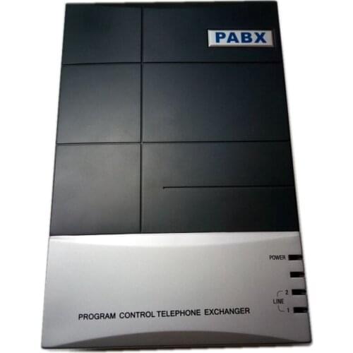 High quality VinTelecom CS208 Telephone pabx system with 2phone lines + 8extensions for SOHO office use