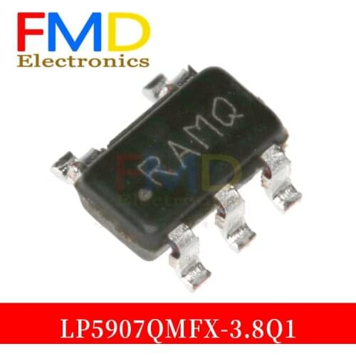 New proxy LP5907QMFX 3.8 Q1 screen printing RAMQ linear stability the encapsulation SOT - 23-5