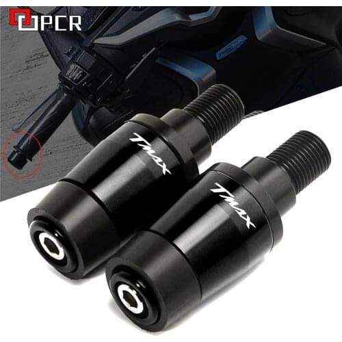 Motorcycle CNC Aluminum Handlebar Grip Ends For YAMAHA T MAX TMAX 530 500 TMAX530 T-MAX 530 SX DX 2017 2018 2019 2020