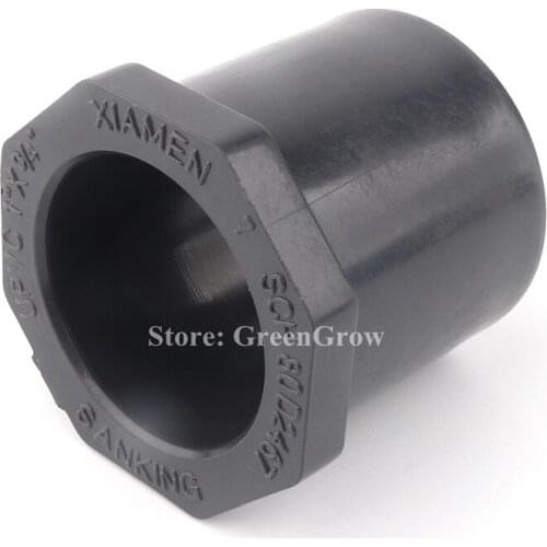 ANSI 21.34~48.26mm 1/2"-1 1/2" Hi-Quality UPVC Reducing Bushing Connector Aquarium Tank Tube Joints Garden Water Pipe Connectors
