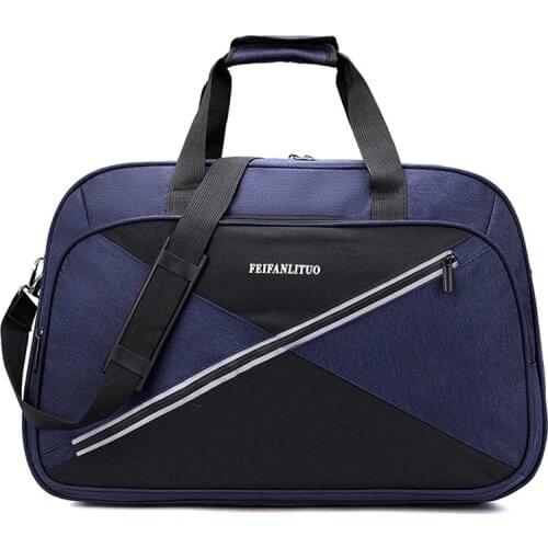 Large Nylon Travel Duffle Men Women Travelling Handbag For Trolley Case Carry On Luggage Shoulder Bag Dry Wet Pockets Bag XA507F