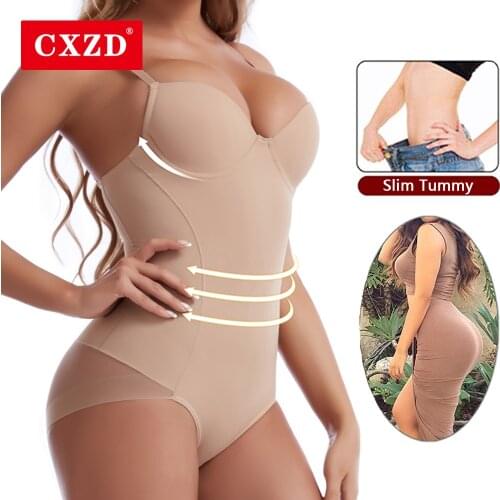 CXZD Womens Shapewear Waist Trainer Corset Butt Lifter Body Shaper Slimming Underwear Bodysuit Shapers Postpartum Recovery