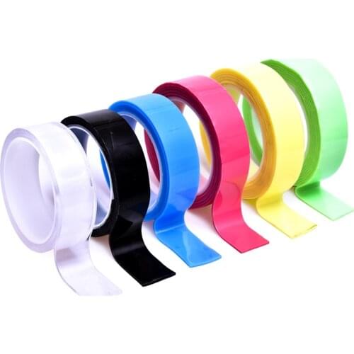 1-5m Double-Sided Adhesive Nano Traceless Tape Reusable Removable Sticker Waterproof Diy making paste tool Wall pendant paste