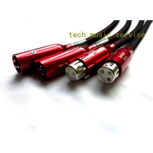 Hifi tech music service-A pair XLR interconnect Audio cable for amplifier CD Player