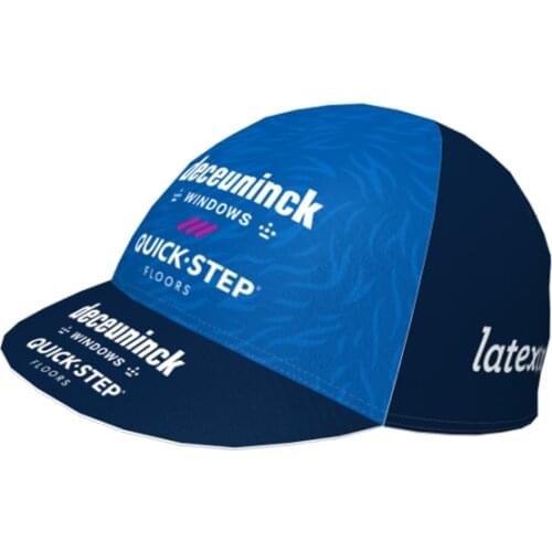 Quick Step 2021 Cycling Caps Blue Road Summer Men Women lightweight Bike Headwear MTB Bicycle Team Cycle Cap Casquette Cyclisme