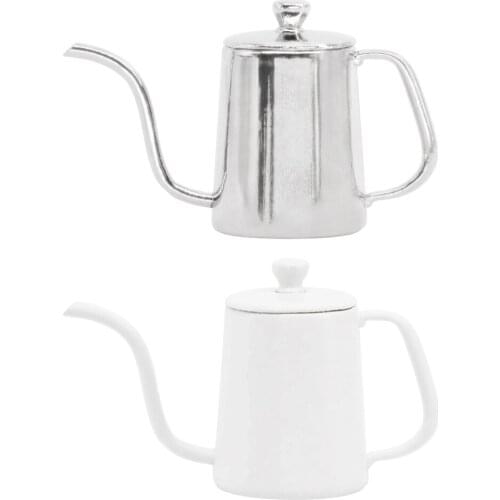 Dollhouse Mini Coffee Pot Furniture Living Room 1/6 1:12 Decor Kids Toy Doll House Miniature Toy House Scene Furnitures