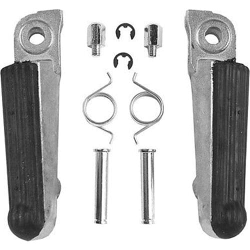 Motorcycle Front Footrests Foot pegs For Honda CBR250 CBR400 CBR929 954 NSR250 NSR50 NSR80 Aluminum Motorcycle