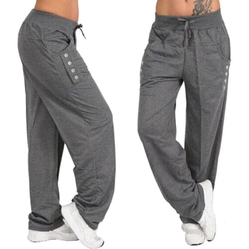 New Fashion Plus Size Male Pants Hip Hop Harem Joggers Pants Men Trousers Mens Fitness Solid Pocket Pants Sweatpants