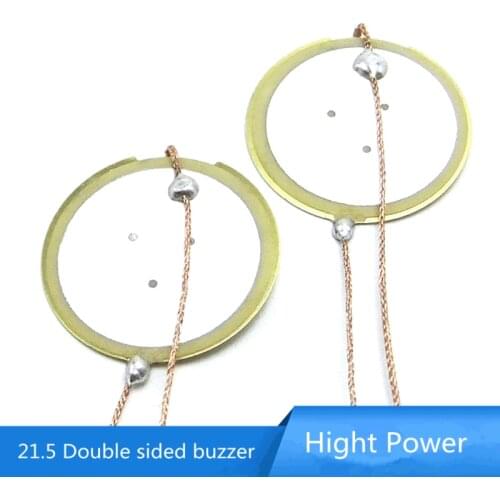 2PCS/lot 21.5MM 27MM-25 TL MM piezoelectric ceramic double-sided buzzer ultrasonic horn alarm bellows Piezo Ceramic High Power