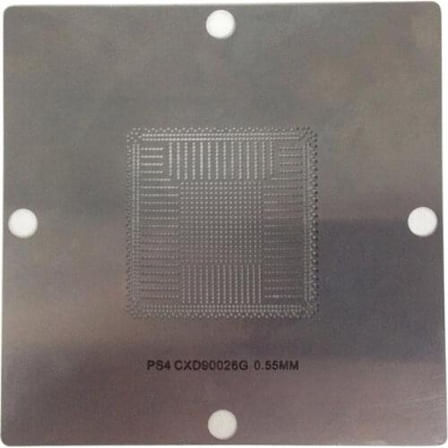 90x90mm BGA Reballing Stencils Solder Ball Steel Template For BGA IC Reball Station PS4-CXD90025G CXD90026G DDR3-SDRAM GDDR5-RAM