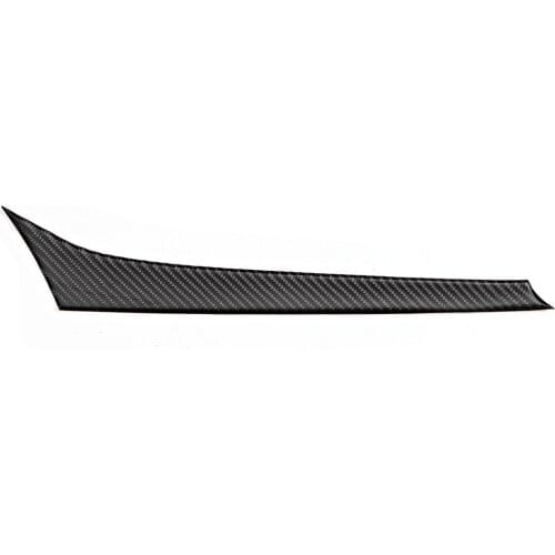 Carbon Fiber Dashboard Strip Trim Car Interior Decoration Fits For Alfa Romeo Giulia 17-19