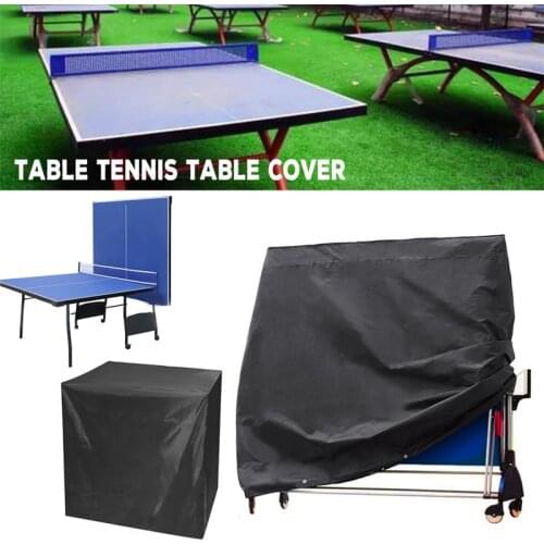 Outdoor Ping Pong Table Cover Grey Waterproof Anti-Dust Table Tennis Protective Cover Various Size Furniture Cover