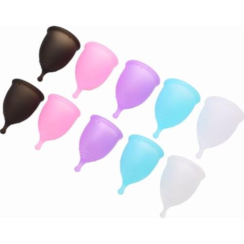 1pcs Feminine Hygiene Vaginal Care Menstrual Period Collector Medical Silicone Copa Menstrual Cup Womens Cycle Cup