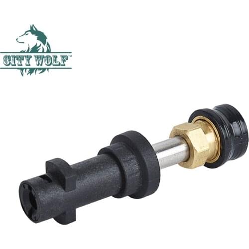 City Wolf Karcher High Pressure Washer Adaptor G1/4 Quick Connector Changeover to Karcher Car Wash Shop Spray Water Gun Joint
