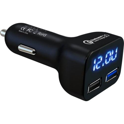 USB Car Charger For Mobile Phone Tablet GPS 4.8A Fast Charger Car-Charger Dual USB Car Phone Charger Adapter in Car