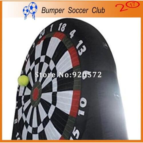 Free shipping ! Free Pump ! 3m/4m/5m/6m/7m Guangzhou Inflatable Sport Foot Darts for Sale, Inflatable Dart Board and Ball