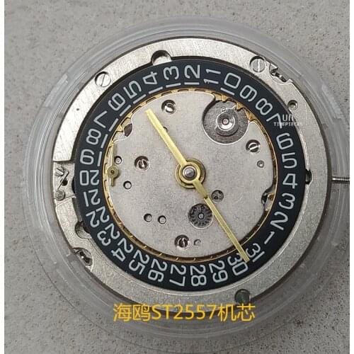 Sea-gull ST2557 Automatic GMT Watch Movement H9 Second Black H3 Date NEW