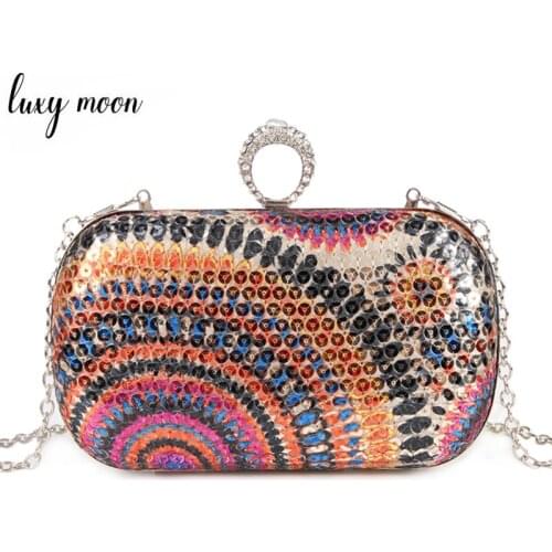 Ladies Clutch Purse Evening Bags Clutches Wedding Party Luxury Handbags Women Bags Designer High Quality Shoulder Bags ZD1298