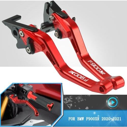 For BMW F900XR F 900XR F900 XR 2020 2021 Motorcycle Accessories Aluminum Adjustable Brake Clutch Lever Handle Grips Handlebar