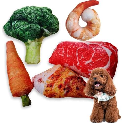 Pet Dog Toy For Small Dogs Anti-Bite Squeaky Puppy Cat Toy Chew Dogs Toy Squeaking Cat Chew Squeaking Toy Catnip Pet Supplies