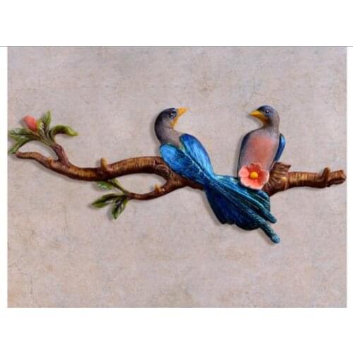 Simulation animal mask crafts decorative wall mural European Home Furnishing bar dining room wall decoration