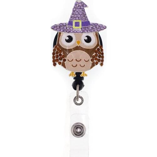 Sparkly Medical Rhinestone Retractable ID Nurse Badge Reel/Holder for Nurse Accessories