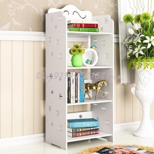 Simple Floor-to-ceiling Multi-layer Bookshelf Bookcase Simple Modern Economical Living Room Shelf Bedroom Storage Storage