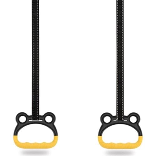 2Pcs Kids Fitness Ring Pull Up Strength Exercise Suspension Trainer Weight Lifting Equipment 0.5M