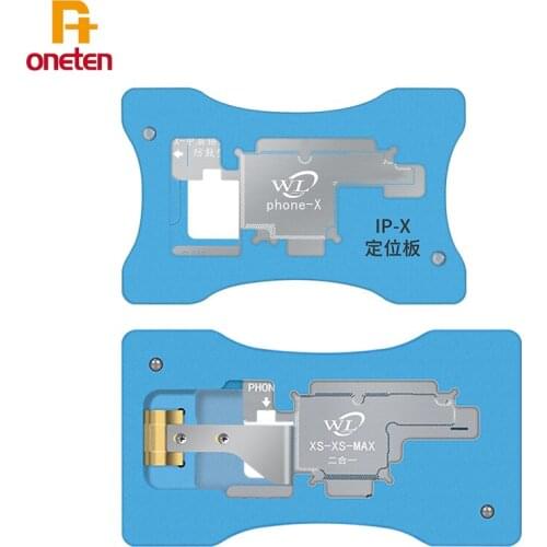 WL Middle Layer Fixture Flatform For iPhone X XS XSMAX Mainboard location BGA Repair Steel Mesh Professional Template Platform