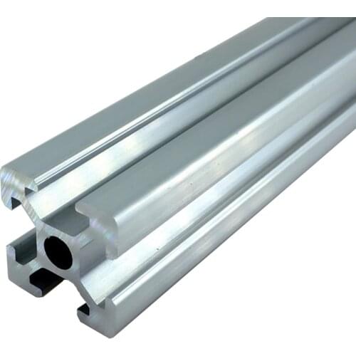 Linear guide 3d printer 350mm to 800mm Rail anodized Aluminum Profile Extrusion 3D Printer Parts 2020 for DIY Workbench