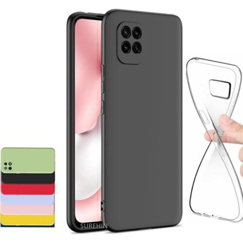 For Samsung Galaxy A22 Soft Case Transparent 5G 4G Purple Green Clear Silkprint Colored Drawing Clear Silicone Back Cover Shell