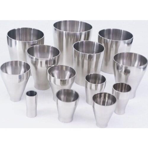 Outer Diameter 16mm-139mm 304 Stainless Steel Sanitary Weld Concentic Reducer Pipe For Homewbrew Hygiene Grade