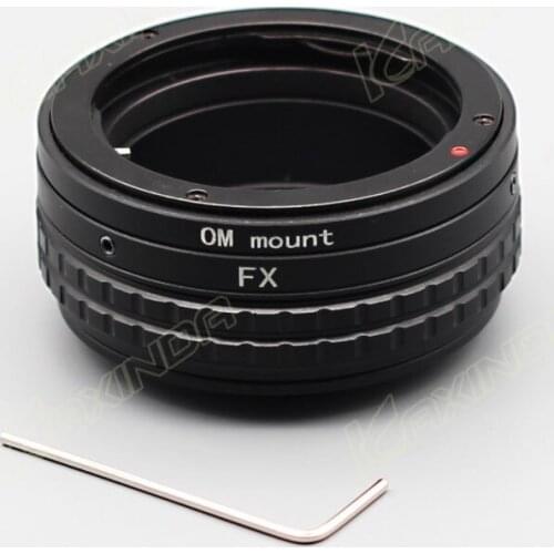 OM lens to fx Macro Focusing Helicoid adapter ring for Fujifilm fuji X XE3/XE1/XM1/XA3/XA5/XT1 xt3 xt10 xt100 xpro2 camera