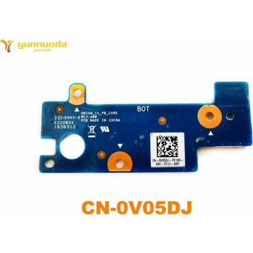 Original for DELL alienware M 15 POWER BUTTON BOARD CN-0V05DJ tested good free shipping