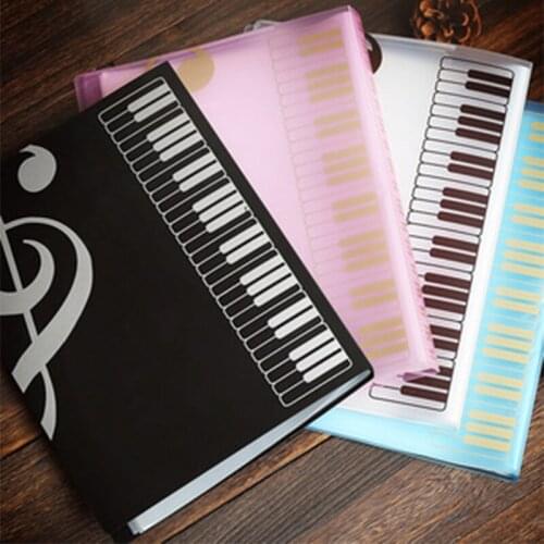 A4 Score Folder File Folder Music Score Folder Staff Folder Piano Score Folder 80-page Insert