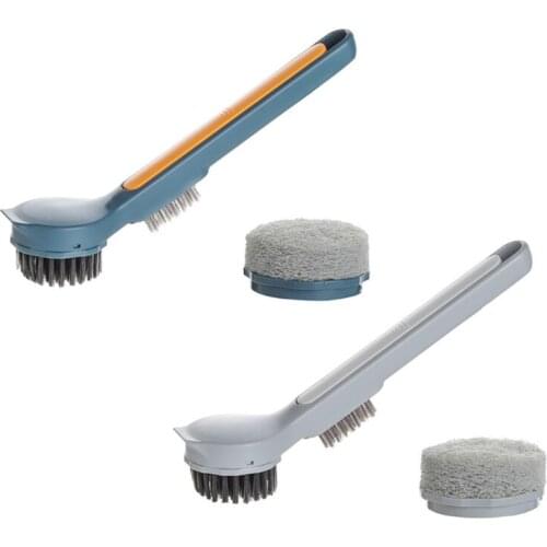 Long Handle Kitchen Washing up Brush Universal Sponge Dishwasher Hard Brush