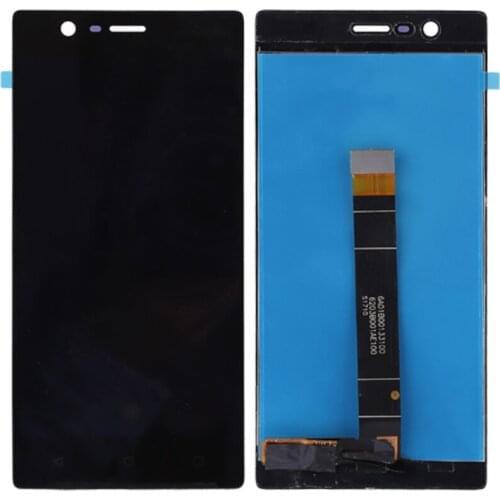 High Quality LCD Screen and Digitizer Full Assembly Lcd Replacement Glass For Nokia 3