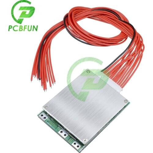 BMS 13S 35A 48V Li-ion Lithium 18650 Battery Pack Charge Protection Board with Balance PCM PCB For E-Bike Electric Scooter