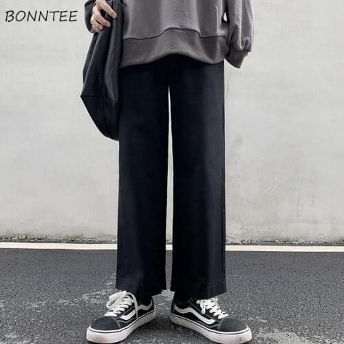 Plus Size Pants Women Casual Harajuku Cargo High Waist Trousers All-match Streetwear Unisex Summer Couples Loose Elastic Simple