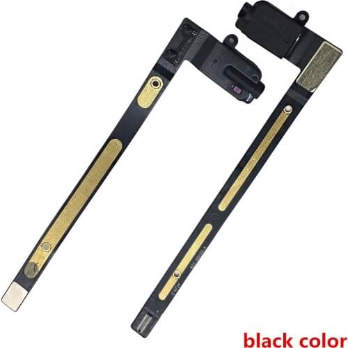 100% New High Quality Audio Jack Headphone Port Flex Cable for apple ipad mini2 3 4 air5 6 Pro9.7 12.9 10.5 inch