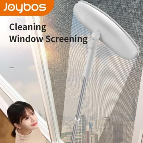 JOYBOS Disassembly-Free Double-Sided Screen Window Cleaning Brush Telescopic Extension Rod High-Rise Windows Special JBS004
