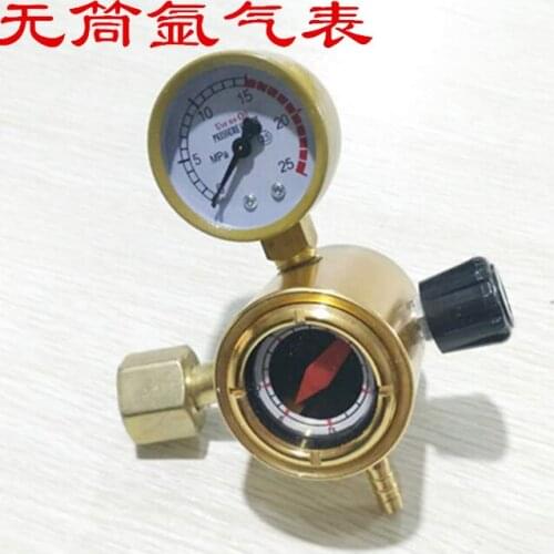 Gas Free Gauge Argon Arc Welding Accessories for Argon Free Gas Meter, Argon Arc Welding Machine Without Table Cylinder