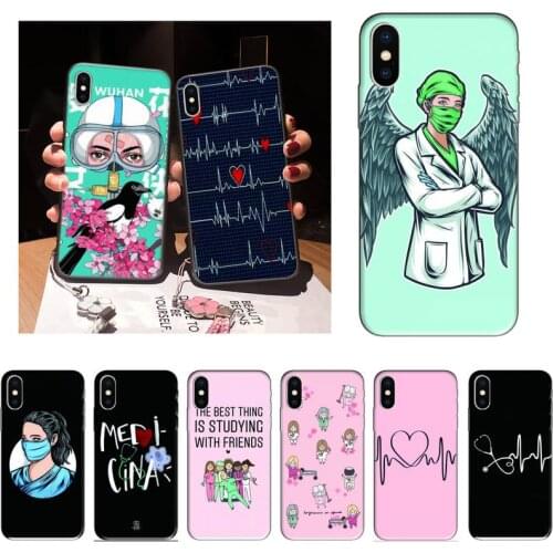 XSHUYI doctor love heart Phone Case For iPhone 12 Mini 11 Pro XS Max X XR 7 8 Plus
