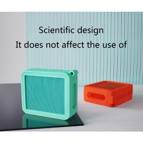 Anti-Scratch Case Compatible with -JBL Go 2 Intelligent Loudspeaker in Ergonomic Design in Durable Silicone