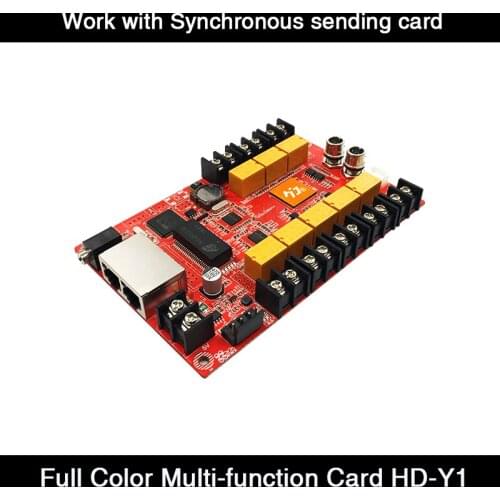 HD Multi-function card HD-Y1,On-board temperature and humidity module,8 channels replay switch control power supply