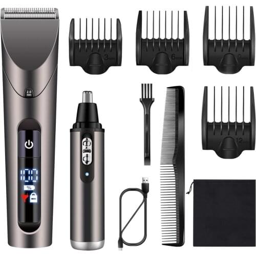HATTEKER Multifunction Hair Clipper Professional Hair Trimmer Nose Hair Trimmer Baber Trimmer Haircut For Men
