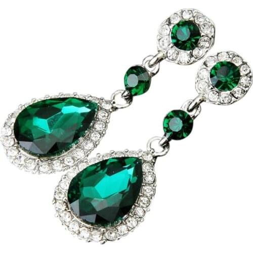 Moment # L05 2018 Wedding Jewelry Rhinestone Style Wedding Earrings For Women Bohemian Earrings Bijuteria Feminina