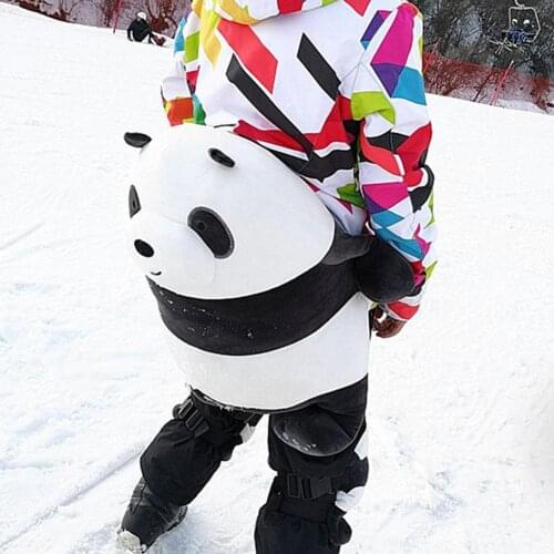Adult Kids Hip Pad Skating Skiing Protective Gear Cute Shockproof Anti-fall Hip Knee Protection Cushion Pad For Children Adults