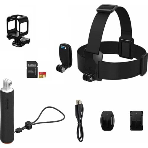 GoPro Accessories Kits Hero5 Session Frame Thumb Screw Bracket Mounting Clasp USB-C Cable Floating Hand Grip Headband