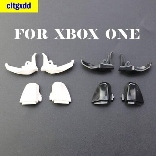 Cltgxdd Solid Black Button Set RT LT RB LB For Microsoft Xbox One Controller